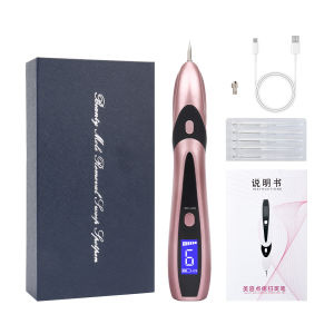 DECINIEE Rechargeable 9 level LCD Face Skin Dark Spot Remover Mole Removal Plasma Pen Machine Facial Freckle Tag Wart Removal Beauty Care