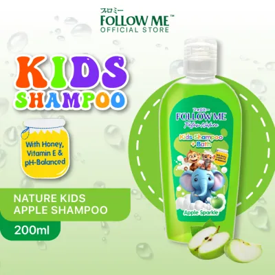 Follow Me Follow Nature Kids Apple Shampoo & Bath Head to Toe 200ml