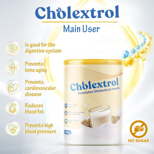 Cholextrol colostrum helps reduce blood fat and prevent cardiovascular diseases The product does not contain sugar and is good for dieters.