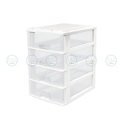 Double Lock ลิ้นชักเอกสาร 34 ชั้น สำหรับเอกสาร A4 25x35 ซม. 2823 2824 JCJ เก๊ะเก็บของ ที่เก็บเครื่องประดับ