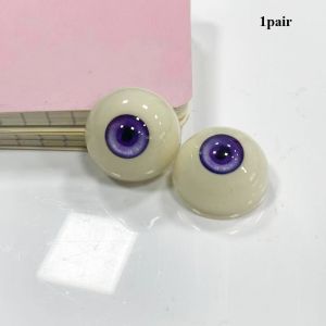 YUDESHUI 1pair với mắt đo 3 chiều Mắt giả acrylic 20mm 10 Kiểu Dáng Đồ thủ công làm búp bê tự làm Phụ Kiện Đồ Chơi Thú Cưng An Toàn Dành cho búp bê BJD