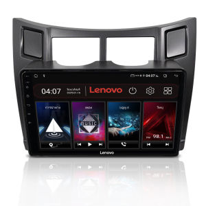 Lenovo จอแอนดรอย9นิ้ว QLED TOYOTA YARIS 2006-2013 Android14.0 WIFI และ 4G Apple CarPlay จอตรงรุ่น รองรับกล้อง360°