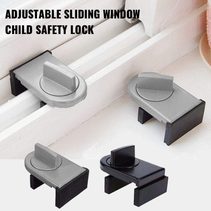 Window Limiter Lock Safety Security Anti-theft Sliding Auxiliary Window