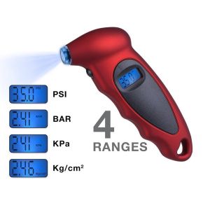 เครื่องวัดดิจิตอลล่าสุด เพื่อวัดความเสี่ยง เนื่องจากการทำการวัดการเสี่ยง สำหรับการวัดลมยาง เครื่องวัดลมยาง เท่าที่วัดลมยาง LED ซึ่งสามารถใช้งานได้ทันที