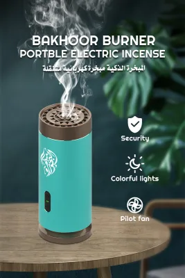 Electric Bakhoor Burner – Mabkhara Elektrik Incense Bukhoor-Bakhoor Night Light 220V