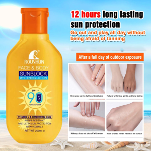 【BUY 1 TAKE 1】Sunscreen for face and body SPF90 PA+++ Brightening UV Resistance Whitening Sunscreen Lotion Anti Aging Sun Protection with Vitamin E Waterproof Long Lasting For Women and Men