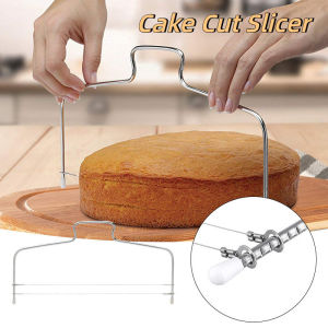 Cake Cutting Slicer Adjustable Height Line Cake Cutter Stainless Steel Cake Pastry Slicer Tools