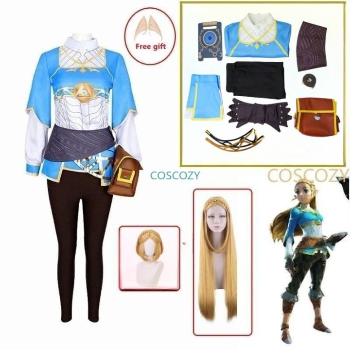 Princess Zelda Cosplay Breath Of The Wild The Legend Of Cosplay