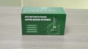 Máy massage giảm béo cơ thể Salorie Electric Gua Sha Cupping Scraping Acupoint liệu pháp giải độc máy massage hút chân không sạc lại được 12 cấp độ màn hình LED.