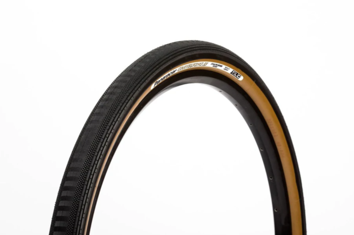 Panaracer Gravel King SS Tire [700x35C] - Tubeless Ready Semi-Slick Gravel Tire For Touring & Cyclocross