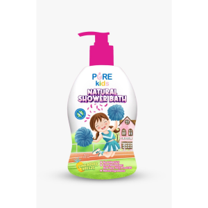 Purekids Natural Shower Bath 300ml | Purebb Sabun Cair Untuk Mandi Anak Tanpa SLS