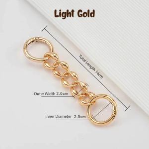 epeach 14cm Bag Chain Extension Luxury | Tali Rantai Beg DIY | Handbag Chain Strap Extend Women Bag Accessories 链条延长 E0060