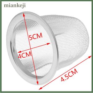 miankeji Tái sử dụng thép không gỉ lưới trà Infuser Lọc ấm trà trà lá gia vị Lọc