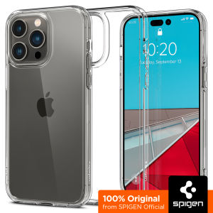 SPIGEN Case for iPhone 14 Series [Ultra Hybrid] Dual Layered Protection with Long Lasting Clarity / iPhone 14 Case / iPhone 14 Casing