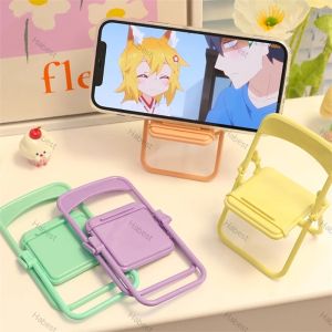 Universal Cute Color Chair Desktop Phone Holder /Portable Desk Tablet Mobile Phone Stand / Table Cell Phone Support hold