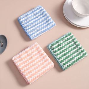 Khăn Mặt Lông Mịn Kẻ Sọc Xuất Hàn 30 x 50cm LH870