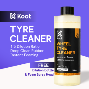 Koot Tyre Cleaner Wheel Tire Cleaner WTP Cleaner Rubber Cleaner Tyre Cleaner