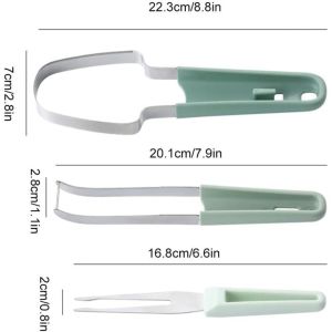 Watermelon cutting tool commercial ice cream shaped mould fruit platter stainless steel creative watermelon divider