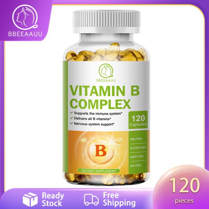 Bbeeaauu Vitamin B (B12, B1, B2, B3, B5, B6, B7, B9) Viên Nang Phức Tạp ...