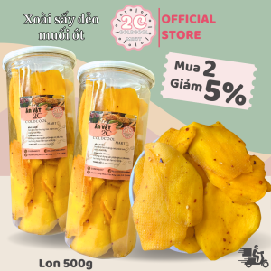 Xoài Sấy Dẻo Muối Ớt 1kg 2c Mart