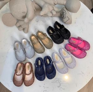 【Ready Stock】NewMelissa Jelly Shoes Girls Nest Hollow out Girls Soft Sole Princess Sandals Summer Brazil