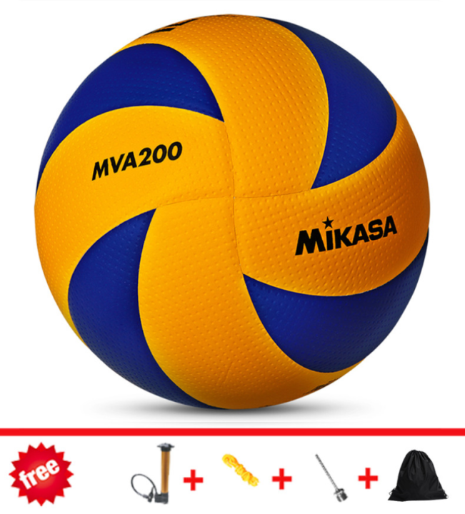 Mikasa Volleyball MVA330 MVA300 MVA200 FIVB Official Game Ball (Blue ...