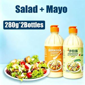 Mayonnaise Bottle/Pack salad dressing For Macaroni Salad & Sandwich Sauce Low Calorie 280g/680g/1kg
