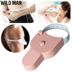 Thước đo cơ thể mềm 150 cm thân thiện với người dùng với tính năng có thể thu vào để theo dõi thể dục và kích thước cơ thể