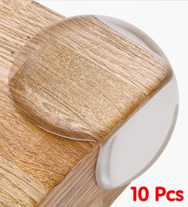 HIONE Safety Soft Transparent PVC Table Protector Corner Protection Furniture Cover Children Anticollision Corner Edge Guard