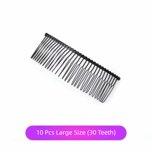 IFFINE 10 Pcs Phong cách tự làm Kẹp tóc vô hình Kích thước S/M/L/XL Thiết kế đảo ngược Lược chải tóc Nhẹ Tóc mái uốn cong Dụng cụ gỡ rối tóc Dụng cụ làm vương miện cho phụ nữ