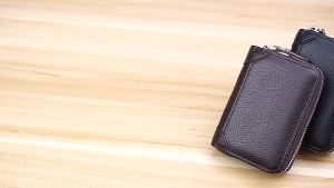Large Capacity 20 slots Cards Wallet Men Organ Bag Leather Zip ClosurePocket Wallet for Credit Cards ID Driver License Pouch for Men Women Coin Holder