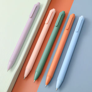 Macaron Pen in Black Retractable Gel pen SG Stock 0.5mm