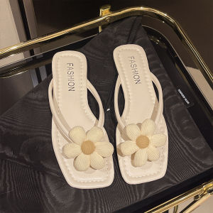 [Free Shipping] Sweet Floral Flip-Flops For Women New Summer Style Perfect For Wearing With Dresses And Ideal For The Beach