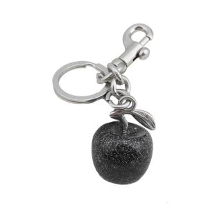 Fashionable Key Holder Apples Key Ring Ornament Apples Keychain for Bags and Wallets Accessory for Fashion Enthusiasts