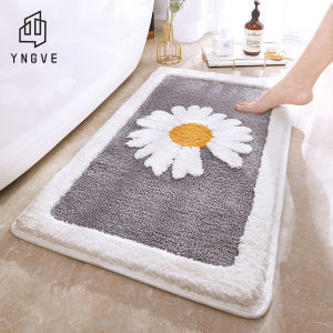 Yngve พรมปูพื้นดูดซับน้ำ พรมปูหน้าประตูห้องน้ำหนา พรมเช็ดเท้า พรมห้องน้ำ #2 B-k