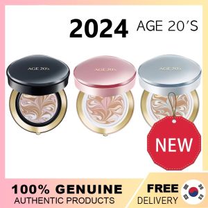 2024 Age 20s Signature Essence Cover Pact Foundation Intense Cover [White/ Pink/ Black] (#13 21 23) *NEW*