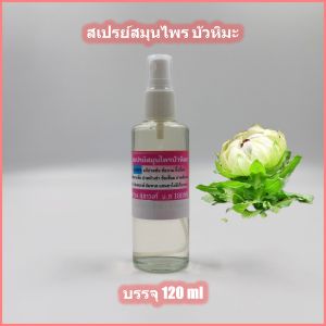 สเปรย์สมุนไพร บัวหิมะ มีฤทธิ์เย็น >บรรจุ 120 ml< อาการปวดเมื่อย นิ้วล็อค อาการทางข้อ