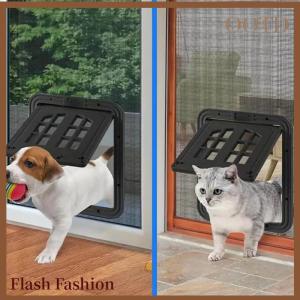 [Falsh F] Dog Screen Door CatsScreen Door Pet Screen Door Flap Opening Dog Door For Screen Door Magnetic Self-Closing Screen Door For Dogs Cats
