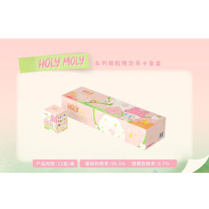 [Ready Stock] 12 PCS TUTUBEAR Bunny and Bear HolyMoly & Feng Ya Song Series Cute Mini Limited Hanging Card Blind Box