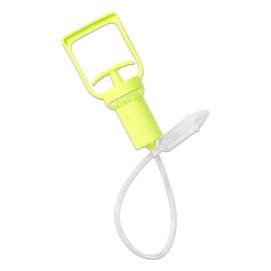 1PCS Nose Aspirator Hand Pulled Baby Nose Mucus Cleaner for Newborns Soft Silicone