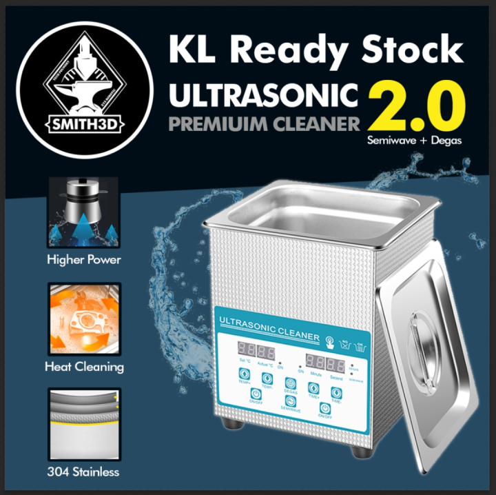 Ultrasonic Cleaner for Remove Excessive Resin from 3D Prints Lazada