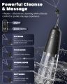 Ear Wax Cleaner Removal, DIY Water Powered Ear Irrigation Flushing System with 4 Pressure Modes, Electric Ear Flushing Kit for Adults Earwax Remover Cleaning Tool Ear Washer for Humans. 
