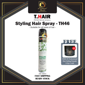 T.Hair Styling Hair Spray 420ml (TH46) - FREE SV Styling Pomade 113g x 1 unit - West Malaysia Only