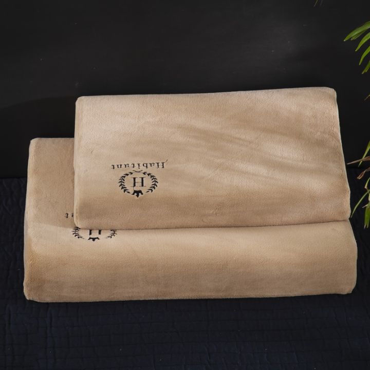 SUNLIGHT%20HOME%20Velvet%20Latex%20Pillowcase%2010%20Colors,Memory%20Foam%20Pillow%20Case%20,Embroidered%20Pillowcase%20-%20Image%209