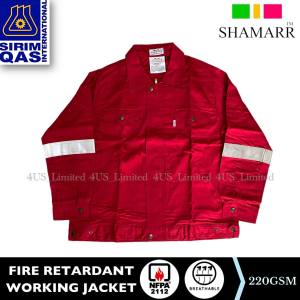 SHAMARR FIRE RETARDANT WORKING JACKET NFPA2112 (FR) -PPE SAFETY WORKING JACKET (SIRIM)