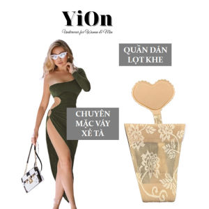 Quần lót dán lọt khe không đường may mặc đầm xẻ hông xẻ tà QY06 Aha Store