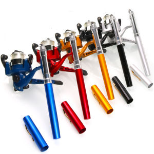 Fishing Rod Pen-type Fishing Rod Portable Fishing Two-piece Fisherman Gift Outdoor Travel Fishing Rod Fishing Gear
