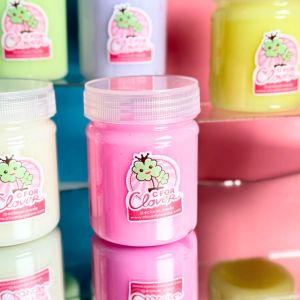 MILK SLIME BY CFORCLOVER-WATER SLIME BARREL mainan anak fidget edukasi motorik sensorik kado hadiah lembut warna pastel