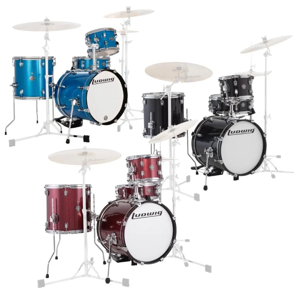 LUDWIG BREAKBEATS LC179X スネア Ludwig / LC179X023 BREAKBEATS AZURE BLUE SPARKLE ラディック