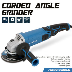 GALAXIA 66110 - 4" DISC 1000W ANGLE GRINDER with VARIABLE SPEED